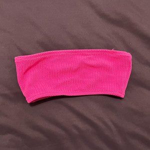 Sea Dive Tube Swim Top in Fuchsia Rose - Women's Size 4 US / 8 AU